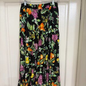 NEW with Tags Aqua beautiful Spring/Summer Floral skirt sz S